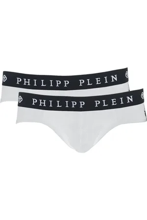 Philipp Plein Heren, Ondergoed, Wit, Maat: XL