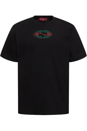 Gucci Heren, Tops, Zwart, Maat: XS Katoen