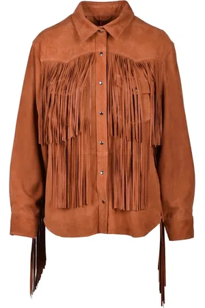 FARFETCH Dames, Blouses & Shirts, Bruin, Maat: S Kasjmier