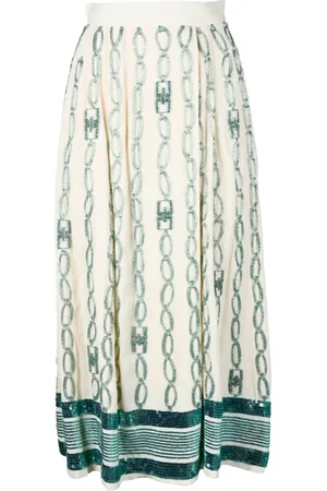 Elisabetta Franchi Dames, Rokken, Veelkleurig, Maat: S Viscose