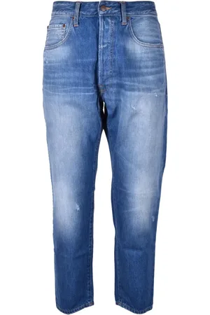 (+) people Heren, Jeans, Blauw, Maat: W30 Katoen