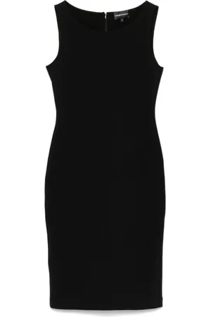 Emporio Armani Dames, Jurken, Zwart, Maat: S