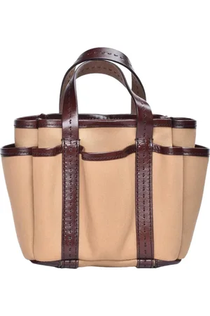 Max Mara Dames, Tassen, Bruin, Maat: ONE Size Katoen