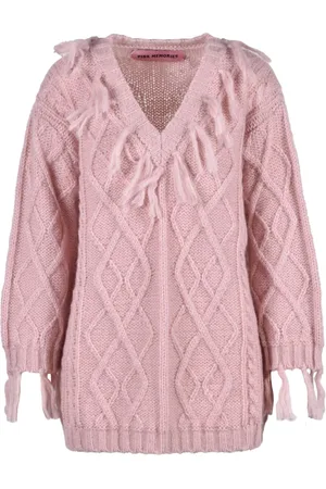 PINK MEMORIES Dames, Truien, Roze, Maat: L Wol