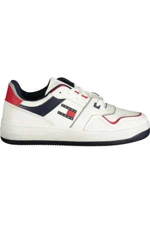 Tommy Hilfiger Heren, Schoenen, Wit, Maat: 42 EU Poliester