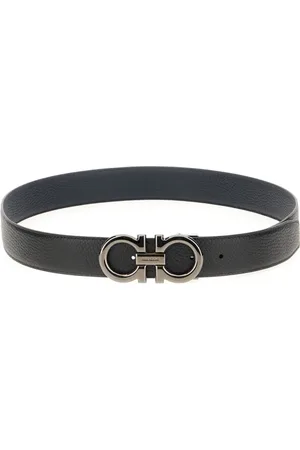 Salvatore Ferragamo Heren, Accessoires, Zwart, Maat: 95 CM Leer