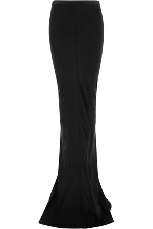 Rick Owens Dames, Rokken, Zwart, Maat: S Katoen
