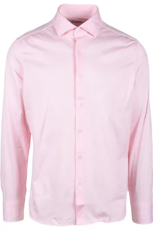 SONRISA Heren, Overhemden, Roze, Maat: 2XL Katoen