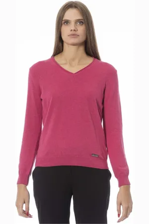 BALDININI Dames, Truien, Roze, Maat: S Viscose