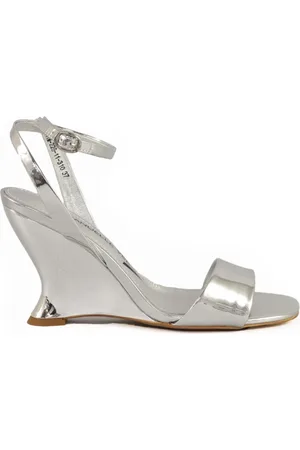Emanuélle vee Dames, Schoenen, Grijs, Maat: 39 EU Leer