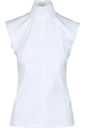 Sportmax Dames, Tops, Wit, Maat: 3XS Katoen