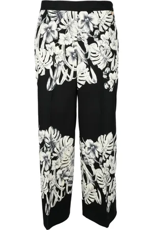 Twin-Set Dames, Broeken, Zwart, Maat: XS Katoen