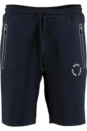 HUGO BOSS Heren, Korte broeken, Blauw, Maat: XL Katoen