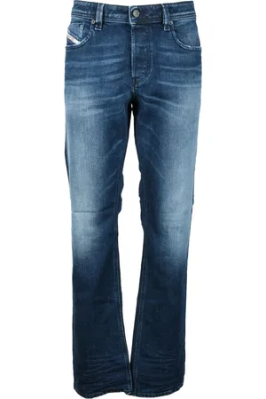 Diesel Heren, Jeans, Blauw, Maat: W33 Katoen