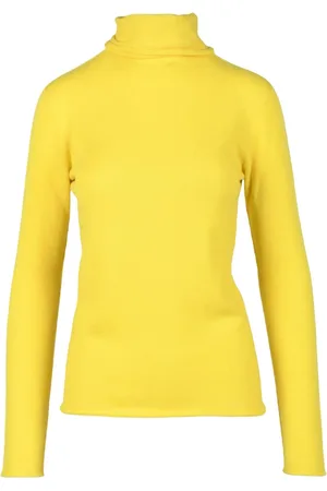 MANTÙ Dames, Truien, Geel, Maat: XS Kasjmier