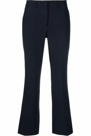 SEVENTY BY SERGIO TEGON Dames, Broeken, Blauw, Maat: XS Leer