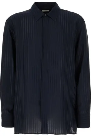 Saint Laurent Heren, Overhemden, Blauw, Maat: L