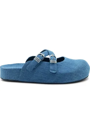 vic matiè Dames, Schoenen, Blauw, Maat: 41 EU Denim