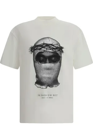Ih Nom Uh Nit Heren, Tops, Wit, Maat: S Katoen