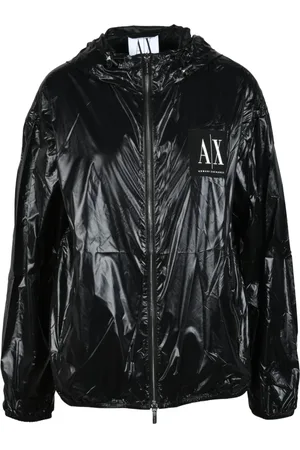 Armani Exchange Dames, Jassen, Zwart, Maat: L Polyamide