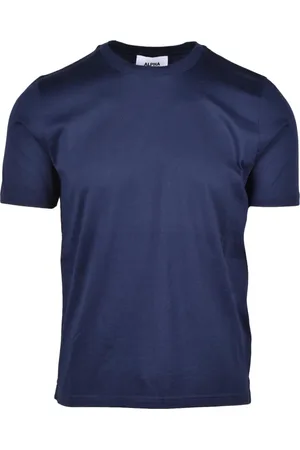 ALPHA STUDIO Heren, Tops, Blauw, Maat: 3XL Katoen
