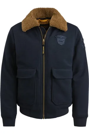 PME Legend™ Heren, Jassen, Blauw, Maat: 2XL Wol