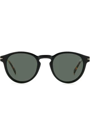 DB EYEWEAR BY DAVID BECKHAM Unisex, Accessoires, Zwart, Maat: 50 MM Leer