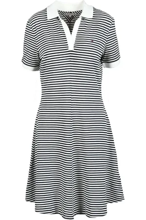 Tommy Hilfiger Dames, Jurken, Zwart, Maat: XS Katoen