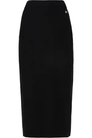 Dolce & Gabbana Dames, Rokken, Zwart, Maat: M Nylon