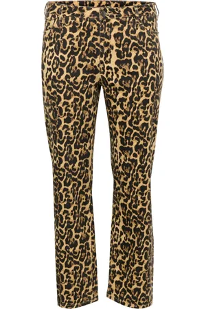 Kaffe Dames, Jeans, Bruin, Maat: 6XL Katoen