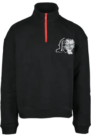 Msgm Heren, Sweatshirts & Hoodies, Zwart, Maat: M Katoen