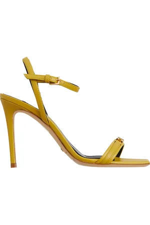 Elisabetta Franchi Dames, Schoenen, Geel, Maat: 36 EU