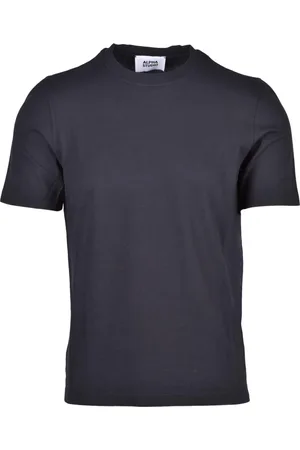 ALPHA STUDIO Heren, Tops, Blauw, Maat: L Katoen