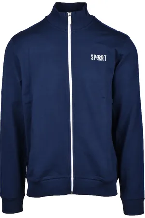 Bikkembergs Heren, Sweatshirts & Hoodies, Blauw, Maat: XL Katoen