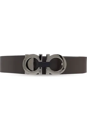 Salvatore Ferragamo Heren, Accessoires, Zwart, Maat: 95 CM Leer