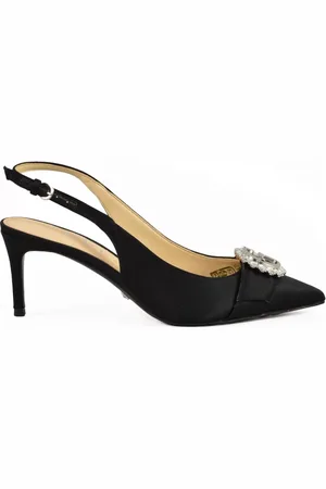 Guess Dames, Schoenen, Zwart, Maat: 39 EU Satijn