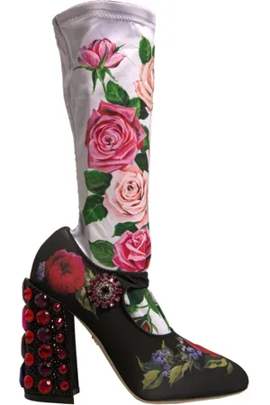 Dolce & Gabbana Dames, Schoenen, Veelkleurig, Maat: 38 EU Jersey