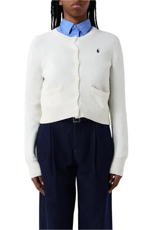 Ralph Lauren Dames, Truien, Wit, Maat: L