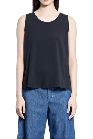 Max Mara Dames, Tops, Zwart, Maat: M Katoen