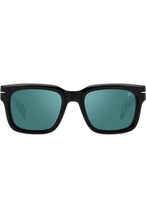 DB EYEWEAR BY DAVID BECKHAM Unisex, Accessoires, Zwart, Maat: 52 MM Leer