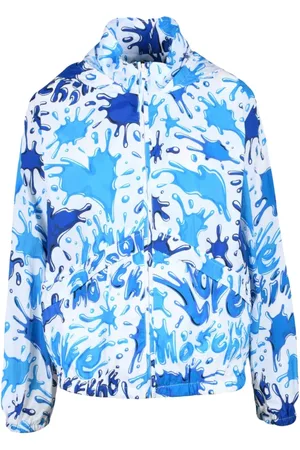 Moschino Dames, Jassen, Veelkleurig, Maat: S Nylon