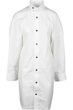 Bottega Veneta Dames, Jurken, Wit, Maat: 2XS Katoen
