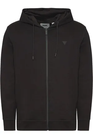 Guess Heren, Sweatshirts & Hoodies, Zwart, Maat: XL Katoen