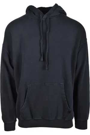 Diesel Heren, Sweatshirts & Hoodies, Zwart, Maat: 2XL Katoen