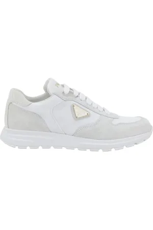 Prada Dames, Schoenen, Wit, Maat: 41 EU Suède