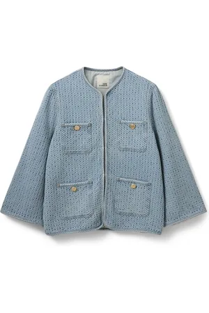 Sofie Schnoor Dames, Jassen, Blauw, Maat: XS Katoen