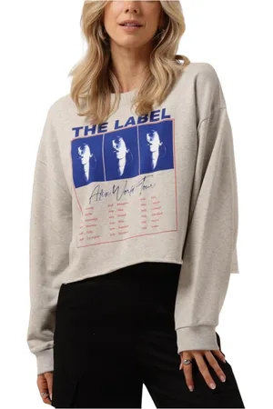Alix the label Dames, Sweatshirts & Hoodies, Grijs, Maat: L