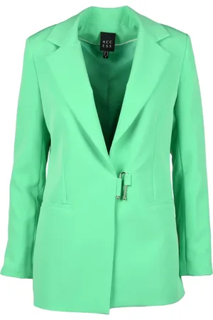 ACCESS FASHION Dames, Jassen, Groen, Maat: S Spandex