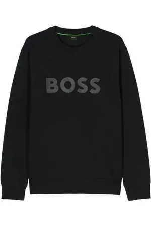 HUGO BOSS Heren, Sweatshirts & Hoodies, Zwart, Maat: 3XL Katoen