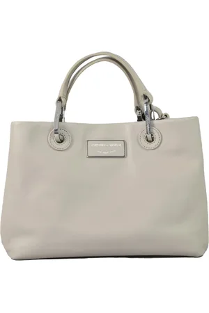 Emporio Armani Dames, Tassen, Grijs, Maat: ONE Size Leer